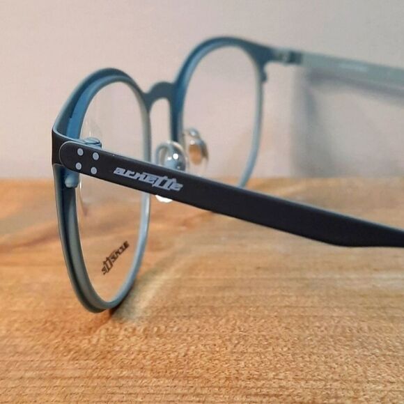 NEW Rx'able Eyeglass Frame men's glasses modern trendy black ARNETTE 50-20-140 - Picture 5 of 5